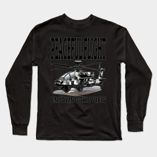 Helicopter Horizon Gaze Long Sleeve T-Shirt